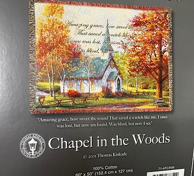 Chapel In The Woods Throw