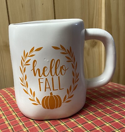Hello Fall Oversized Mug