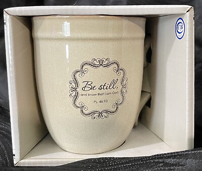 Be Still Coffee Cup
