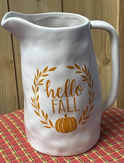 Hello Fall Pitcher