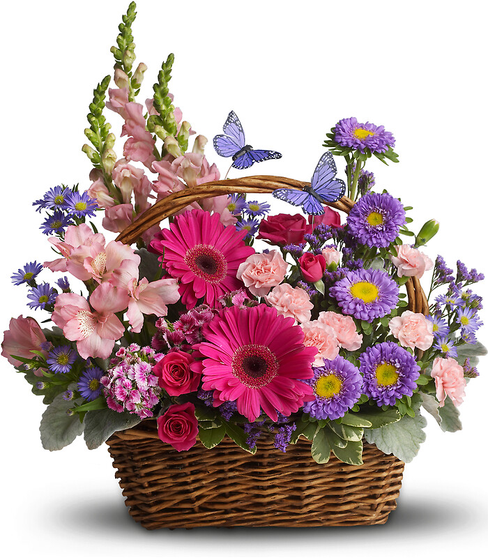 Country Blooms Basket