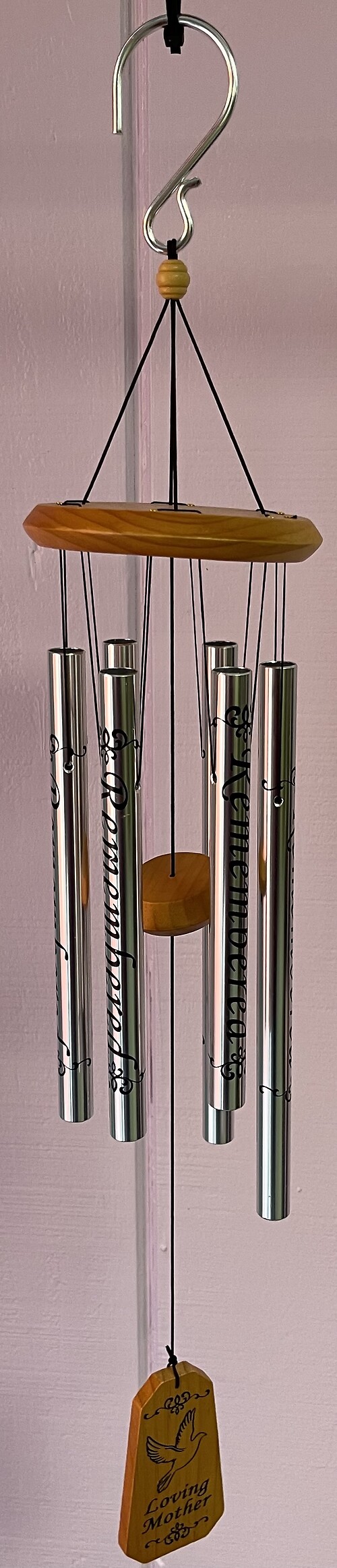 34" Loving Mother Windchime