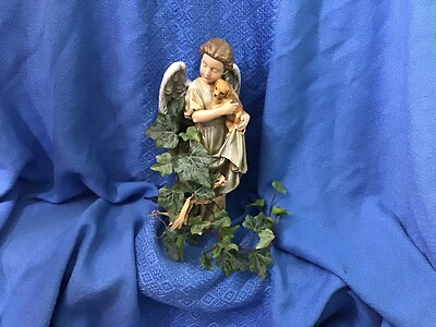 12” Angel with a Puppy