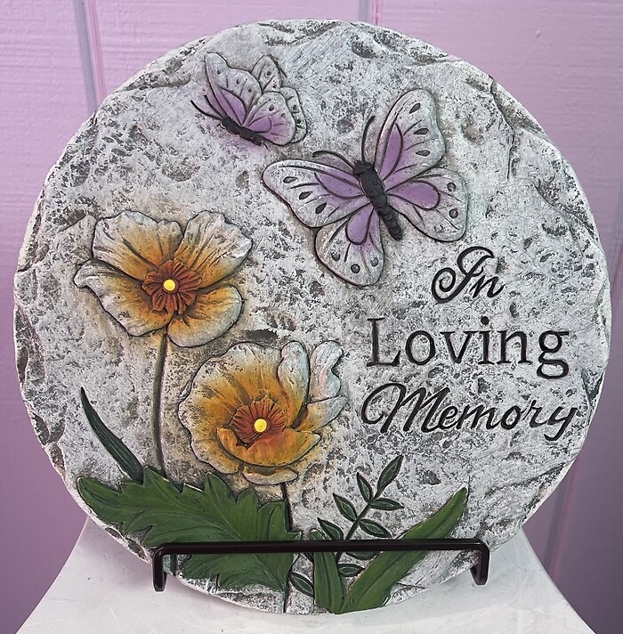 In Loving Memory/Flowers &amp; Butterflies