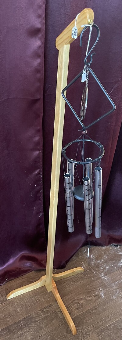 38&quot; Stained Glass Windchime