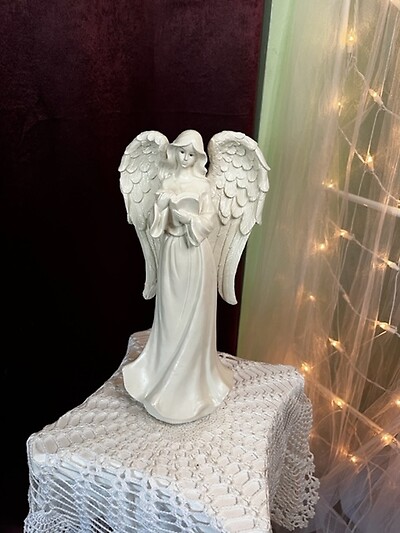 12&quot; Musical Angel W/Bible