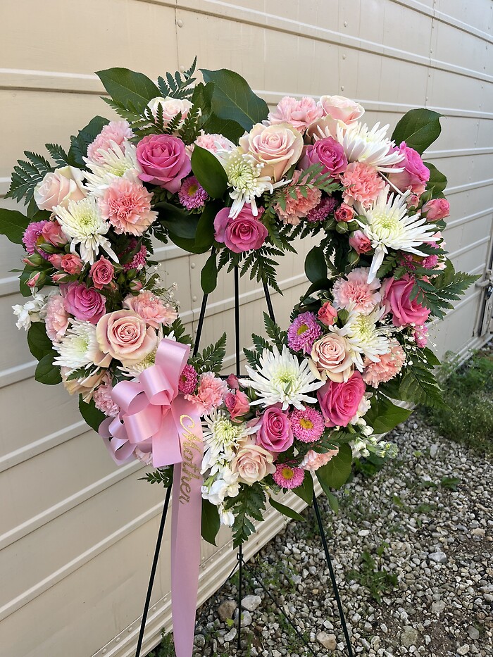 Heart Of Love Standing Spray